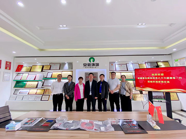 新疆建設(shè)兵團(tuán)第5師雙河市86團(tuán)來(lái)環(huán)瑞參觀(guān)交流